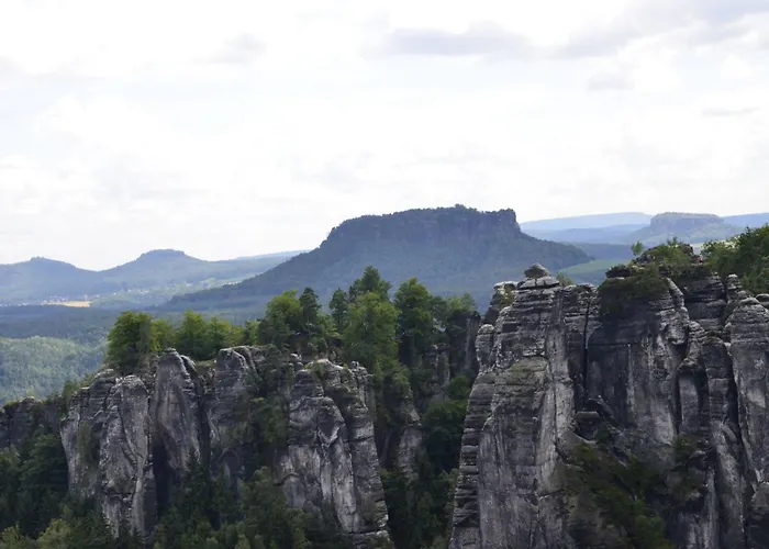 Panoramablick In By Interhome Konigstein an der Elbe